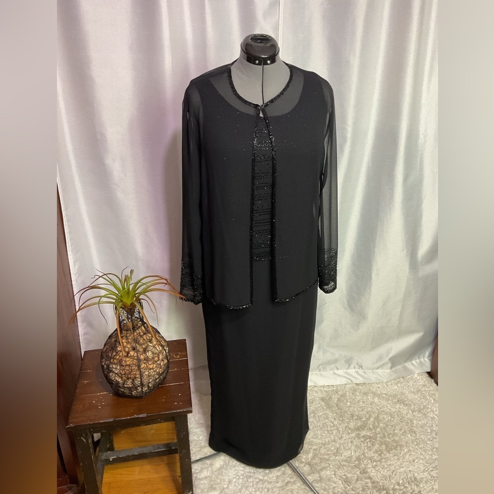 J Kara New York 2 Piece Evening Gown